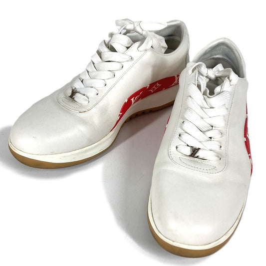 LOUIS VUITTON 1A3EQ5 シュプリーム supreme モノグラム シューズ 靴 アパレル 紐 スニーカー レザー メンズ