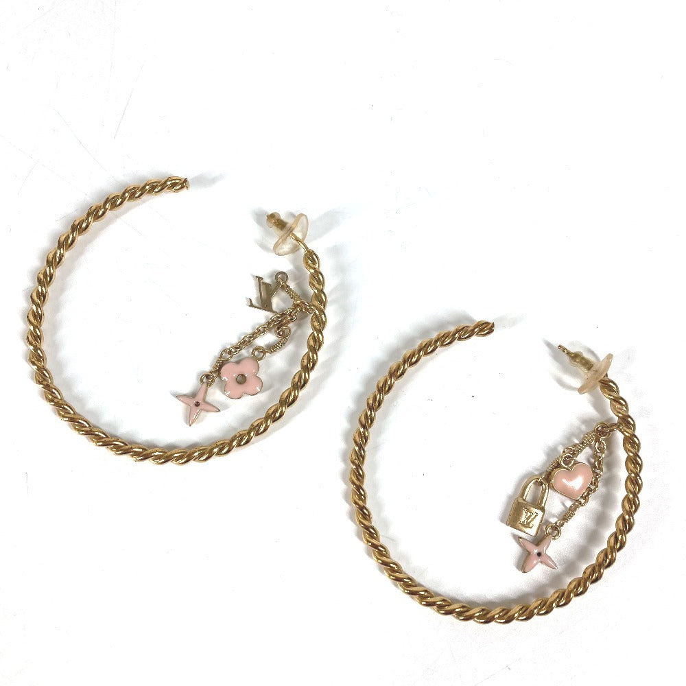 LOUIS VUITTON M65749 モノグラム クレオール ピアス　 アクセサリー フープピアス ピアス メタル レディース ゴールド