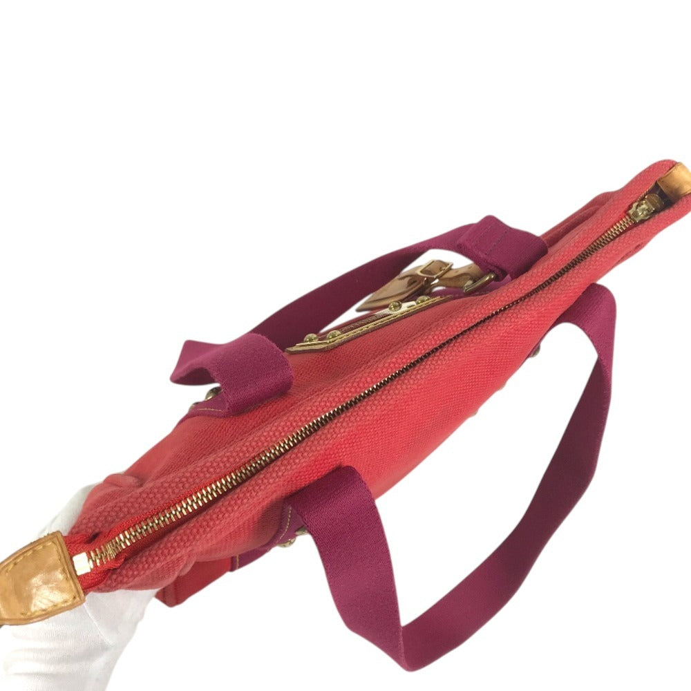 LOUIS VUITTON M40034 Antigua Cabas MM Tote bag, handbag Tote Bag Canvas Red Used