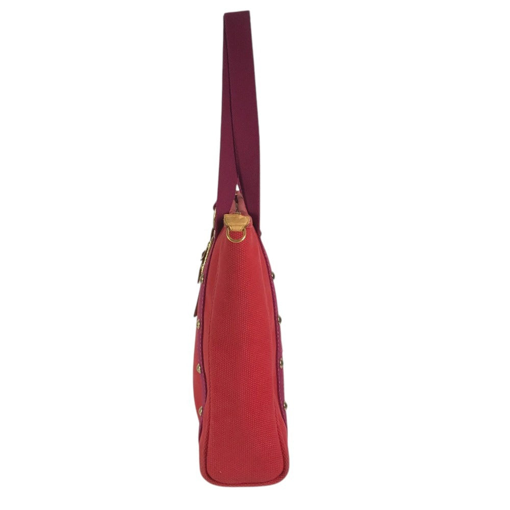 LOUIS VUITTON M40034 Antigua Cabas MM Tote bag, handbag Tote Bag Canvas Red Used