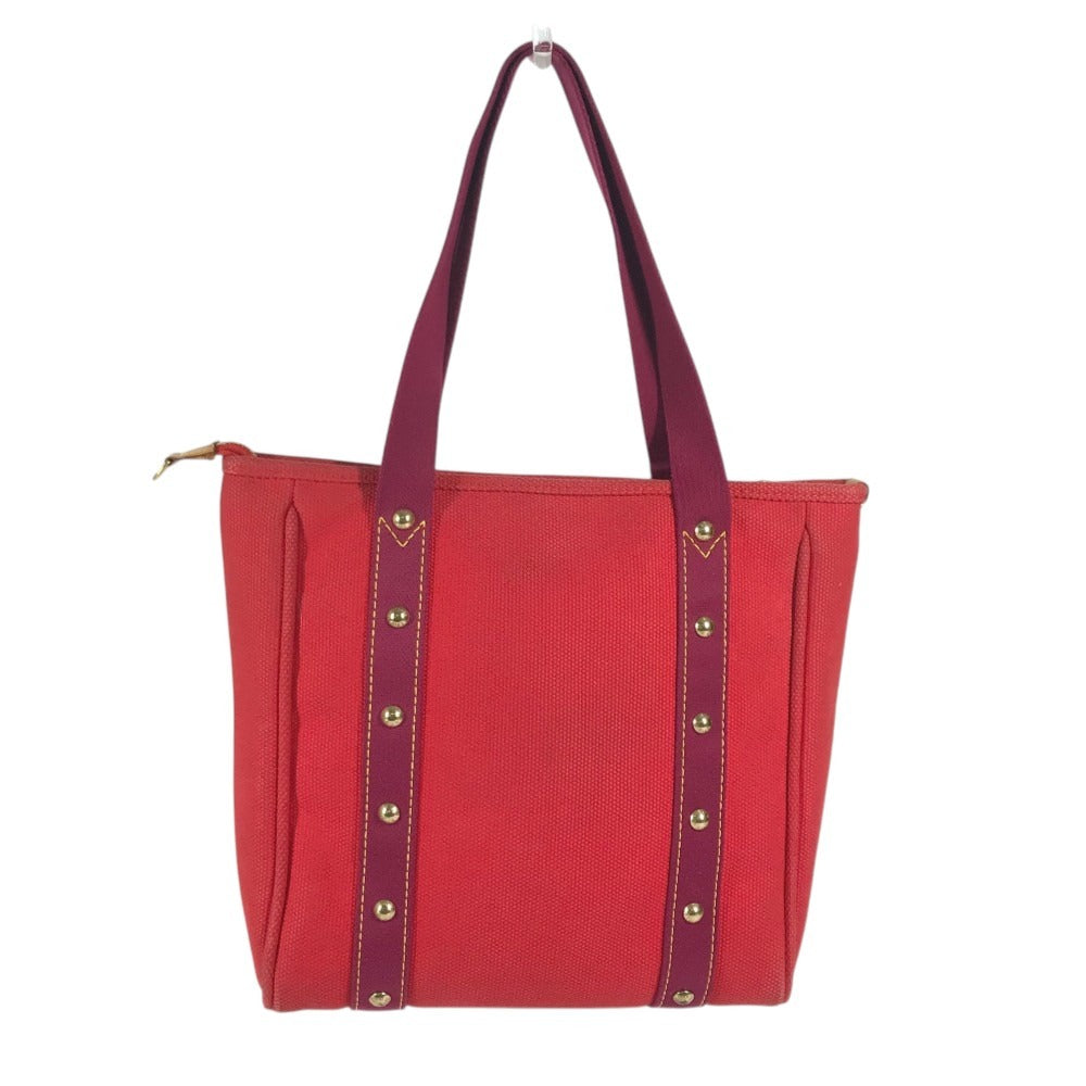 LOUIS VUITTON M40034 Antigua Cabas MM Tote bag, handbag Tote Bag Canvas Red Used