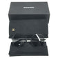 CHANEL 4281-Q-H Chain CC CC Mark logo eyewear glasses glasses sunglasses Metal Black Used