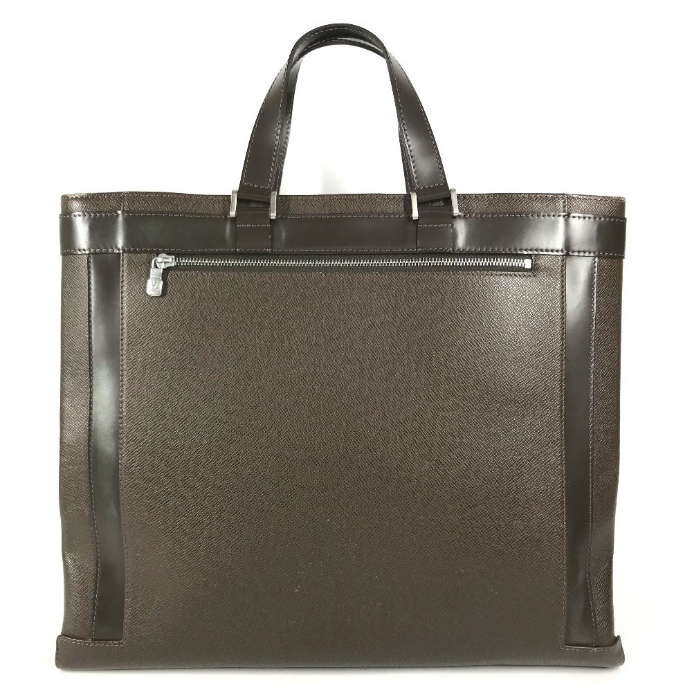 LOUIS VUITTON M31018 Taiga Kasbeck GM Kasbeck GM Business Bag Tote Bag Hand Bag Taiga Leather Grizzly Brown Used