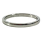 CARTIER Platinum Accessory Jewelry Ring Pt950 Silver Used