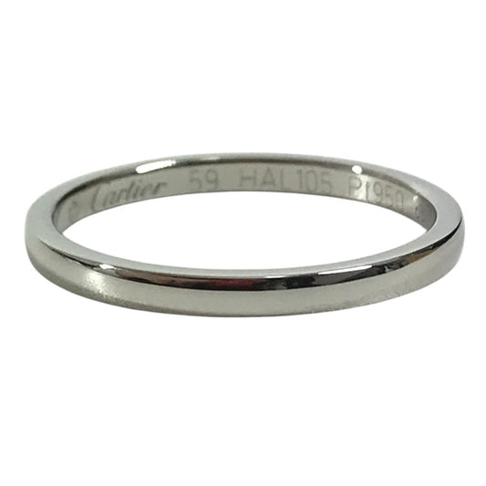 CARTIER Platinum Accessory Jewelry Ring Pt950 Silver Used
