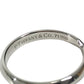 TIFFANY&Co. Platinum harmony Accessory Jewelry Ring Pt950 Silver Used