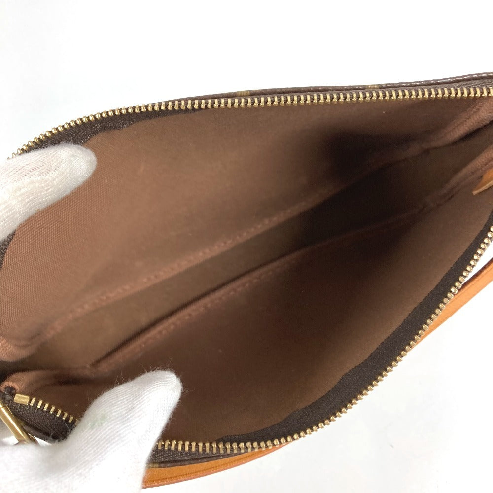 LOUIS VUITTON M51981 モノグラム パンダ 村上隆 ポシェットアクセソワール カバン アクセサリーポーチ ハンドバッグ ショルダーバッグ モノグラムキャンバス レディース ブラウン