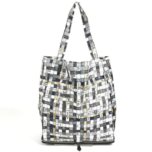 HERMES カバン エコバッグ 折り畳み シルキーポップ トートバッグ ハンドバッグ ショルダーバッグ レザー レディース ブラック