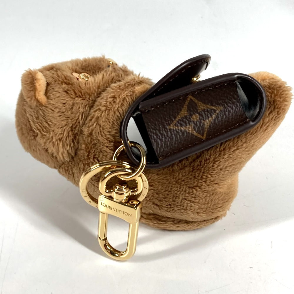 LOUIS VUITTON M01561 モノグラム 猫 キャット バッグチャーム・LV キュート モノグラム バッグチャーム キーホルダー モノグラムキャンバス レディース ブラウン