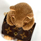 LOUIS VUITTON M01561 モノグラム 猫 キャット バッグチャーム・LV キュート モノグラム バッグチャーム キーホルダー モノグラムキャンバス レディース ブラウン