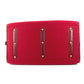 HERMES H-Punching Logo Hoodie Travel Bag, Felt Boston Bag, Unisex, Red