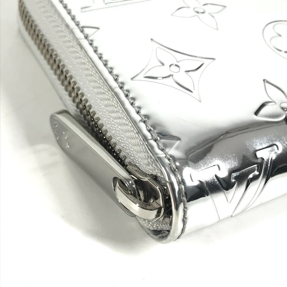 LOUIS VUITTON M83543 LV SKI モノグラムミロワール ジッピー･ウォレット ロングウォレット ラウンドファスナー 長財布 レザー ユニセックス シルバー