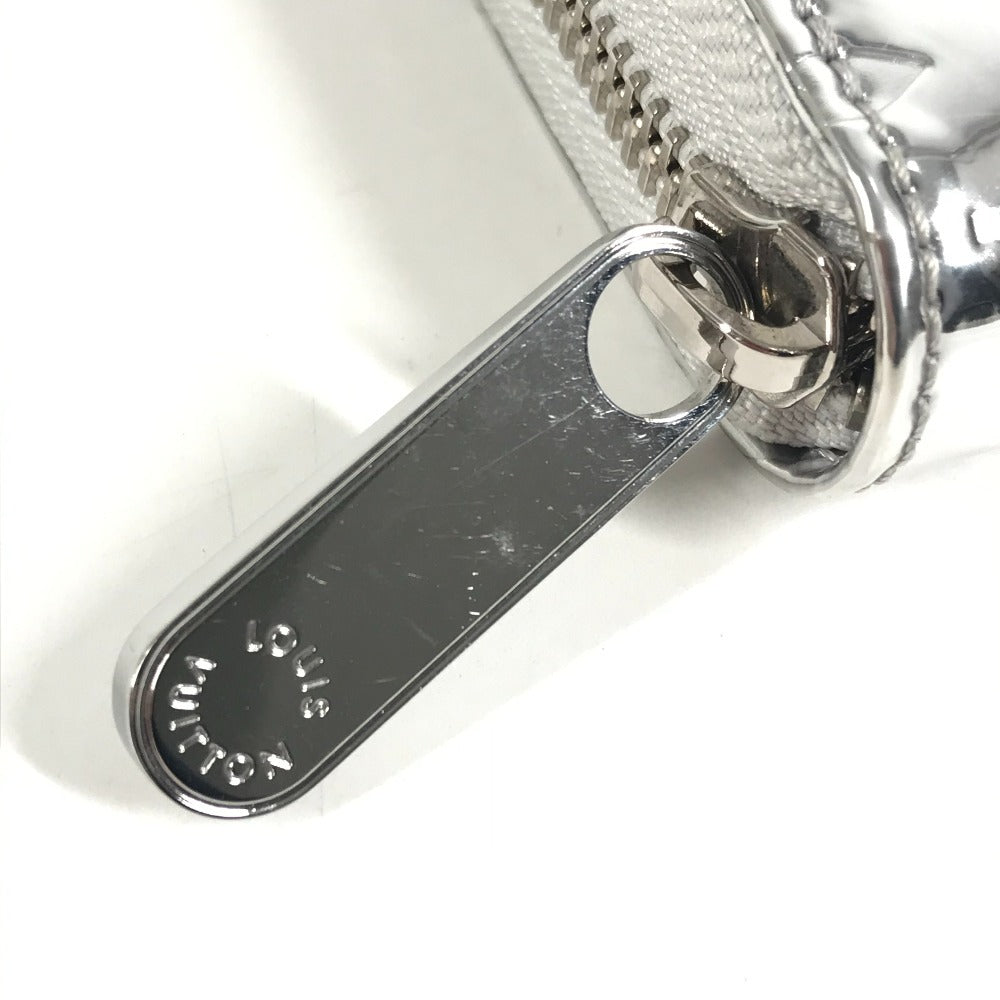 LOUIS VUITTON M83543 LV SKI モノグラムミロワール ジッピー･ウォレット ロングウォレット ラウンドファスナー 長財布 レザー ユニセックス シルバー