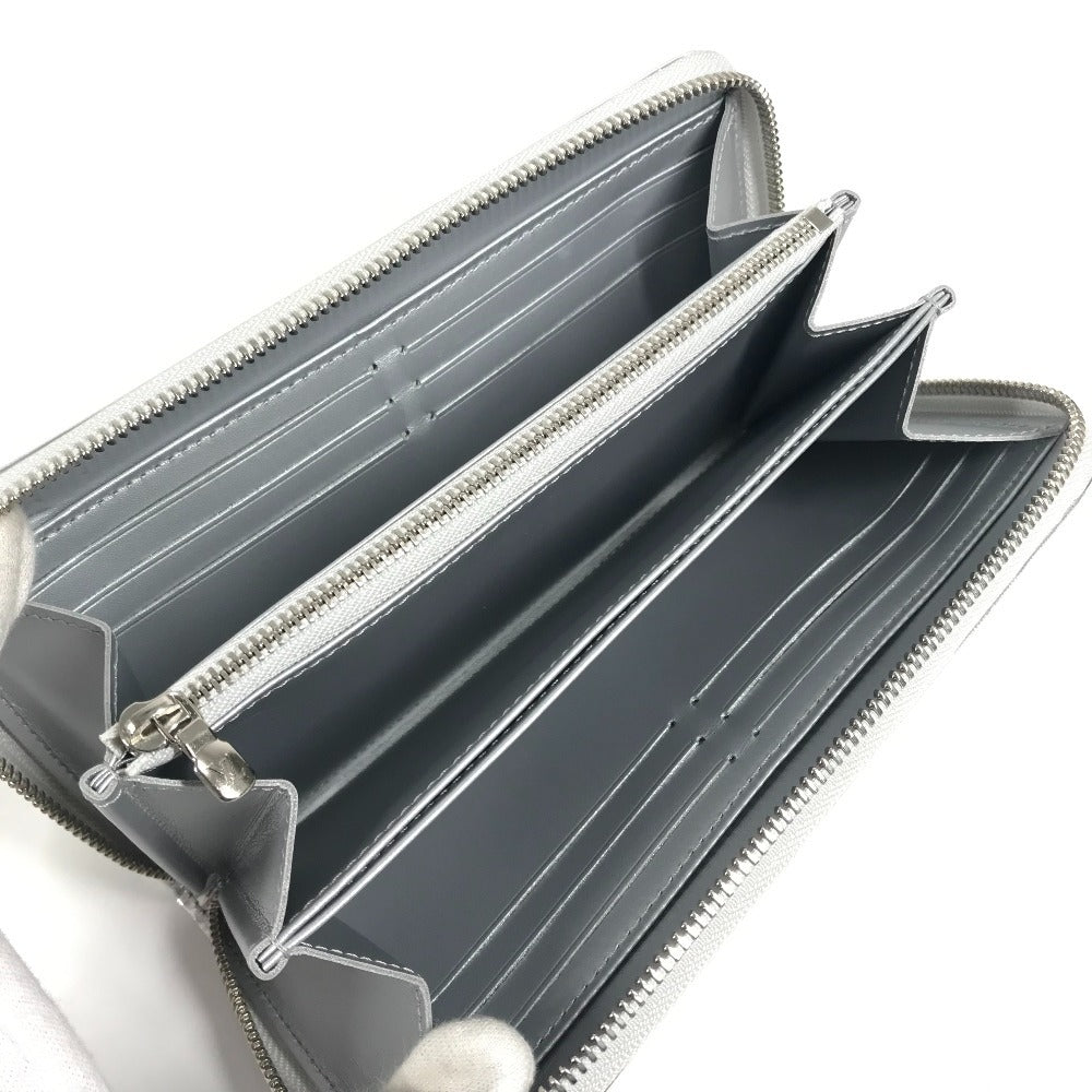 LOUIS VUITTON M83543 LV SKI モノグラムミロワール ジッピー･ウォレット ロングウォレット ラウンドファスナー 長財布 レザー ユニセックス シルバー