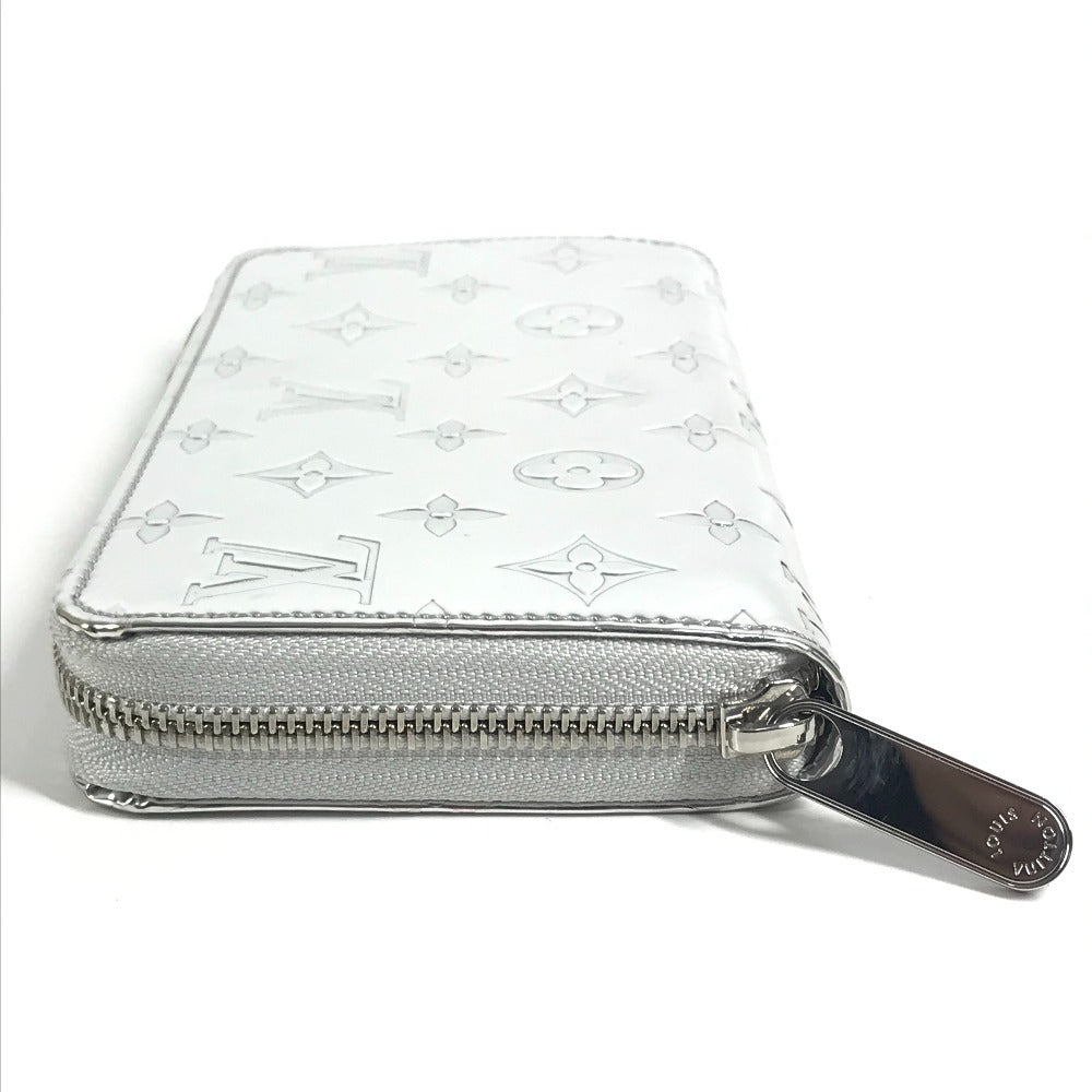 LOUIS VUITTON M83543 LV SKI モノグラムミロワール ジッピー･ウォレット ロングウォレット ラウンドファスナー 長財布 レザー ユニセックス シルバー