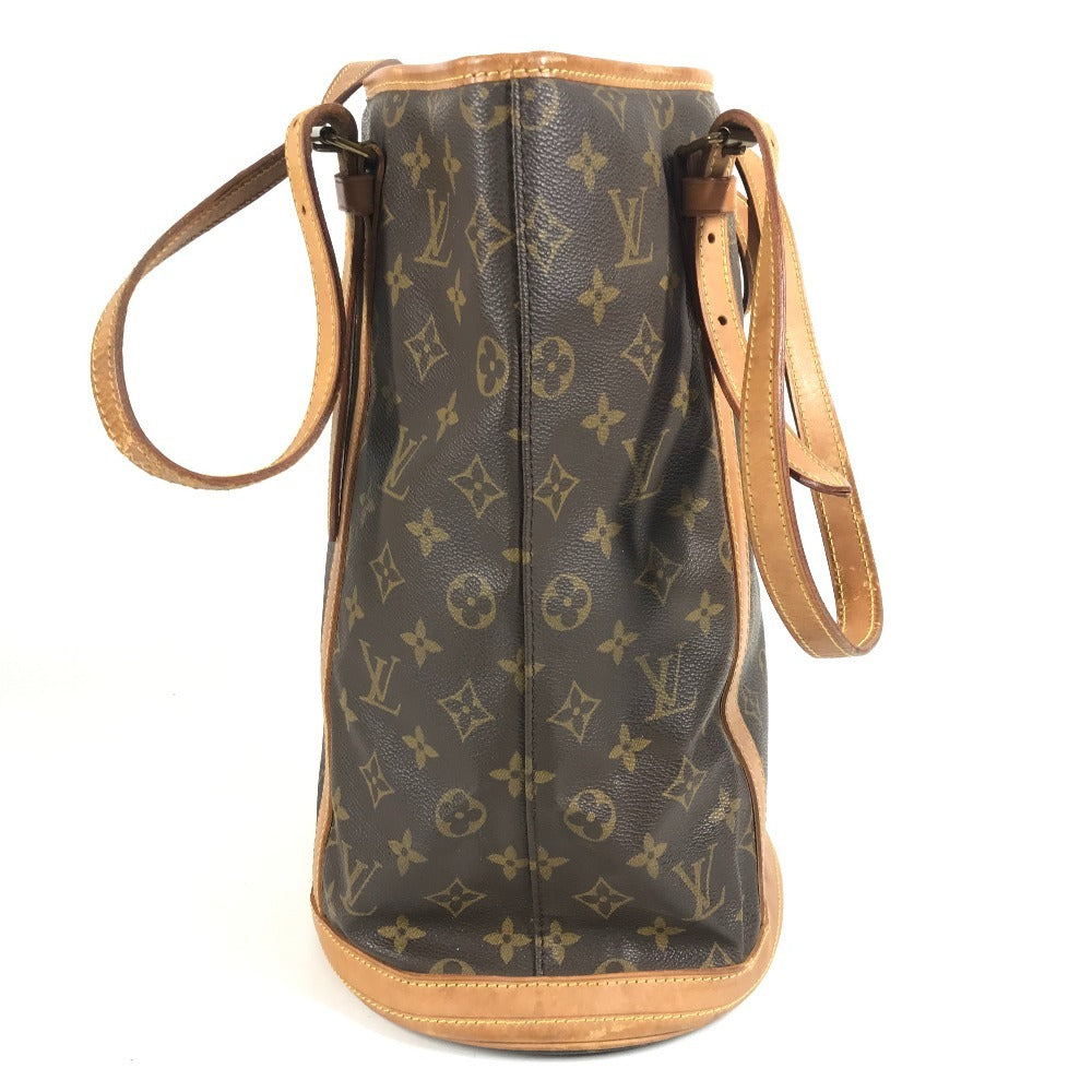 LOUIS VUITTON M42236 モノグラム バケットGM バケツ バケット GM 肩掛け バケツ型 ばけつ トートバッグ カバン ショルダーバッグ モノグラムキャンバス ユニセックス ブラウン