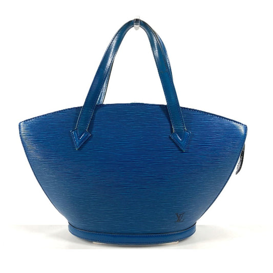 LOUIS VUITTON M52275 エピ サンジャック ショルダーバッグ カバン 肩掛け トートバッグ エピレザー レディース トレドブルー ブルー
