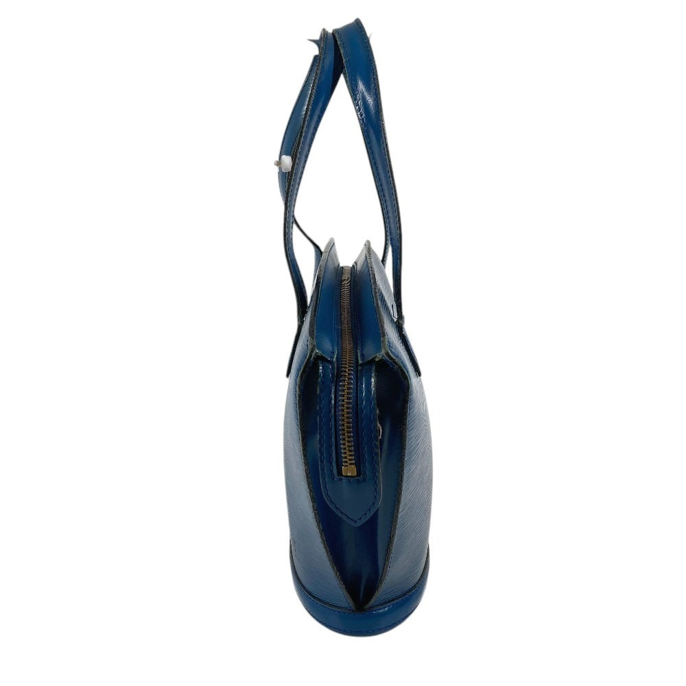 LOUIS VUITTON M52275 エピ サンジャック ショルダーバッグ カバン 肩掛け トートバッグ エピレザー レディース トレドブルー ブルー
