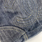 CHANEL A31985 Sparkling Denim CC Coco Mark Logo Bag Tote Bag Handbag Denim Women's Blue