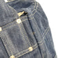 CHANEL A31985 Sparkling Denim CC Coco Mark Logo Bag Tote Bag Handbag Denim Women's Blue