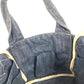 CHANEL A31985 Sparkling Denim CC Coco Mark Logo Bag Tote Bag Handbag Denim Women's Blue