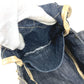 CHANEL A31985 Sparkling Denim CC Coco Mark Logo Bag Tote Bag Handbag Denim Women's Blue