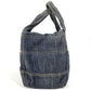 CHANEL A31985 Sparkling Denim CC Coco Mark Logo Bag Tote Bag Handbag Denim Women's Blue