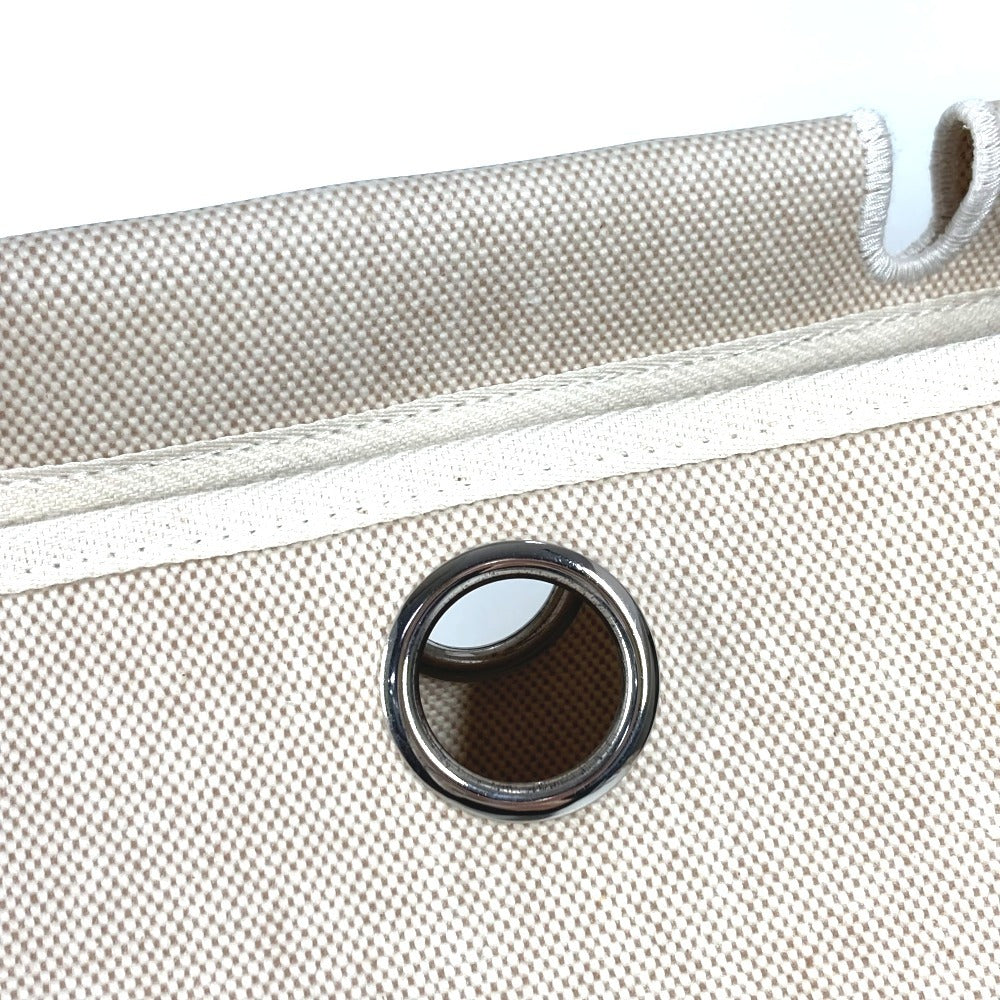 HERMES Herbag Herbag Replacement Bag Only Handbag Shoulder Bag Canvas Unisex Beige