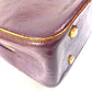 LOUIS VUITTON M91081 Monogram Vernis Sutton Boston Bag/Shoulder Tote Bag in Monogram Vernis Canvas, Women's, Violet and Purple