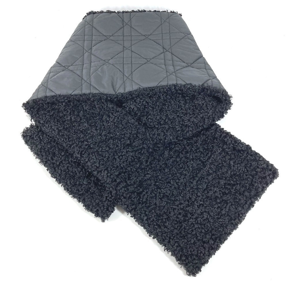 Dior Fur Accessories Scarf Fur Unisex Black