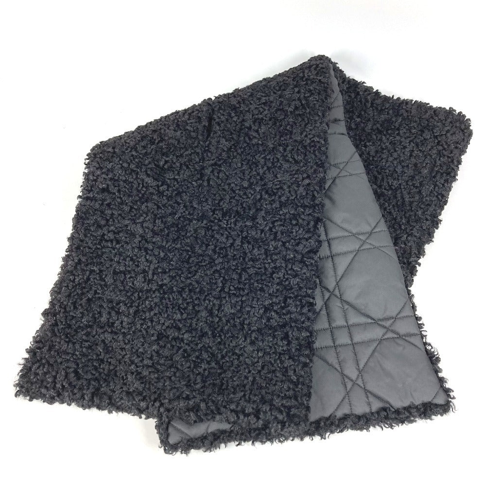 Dior Fur Accessories Scarf Fur Unisex Black