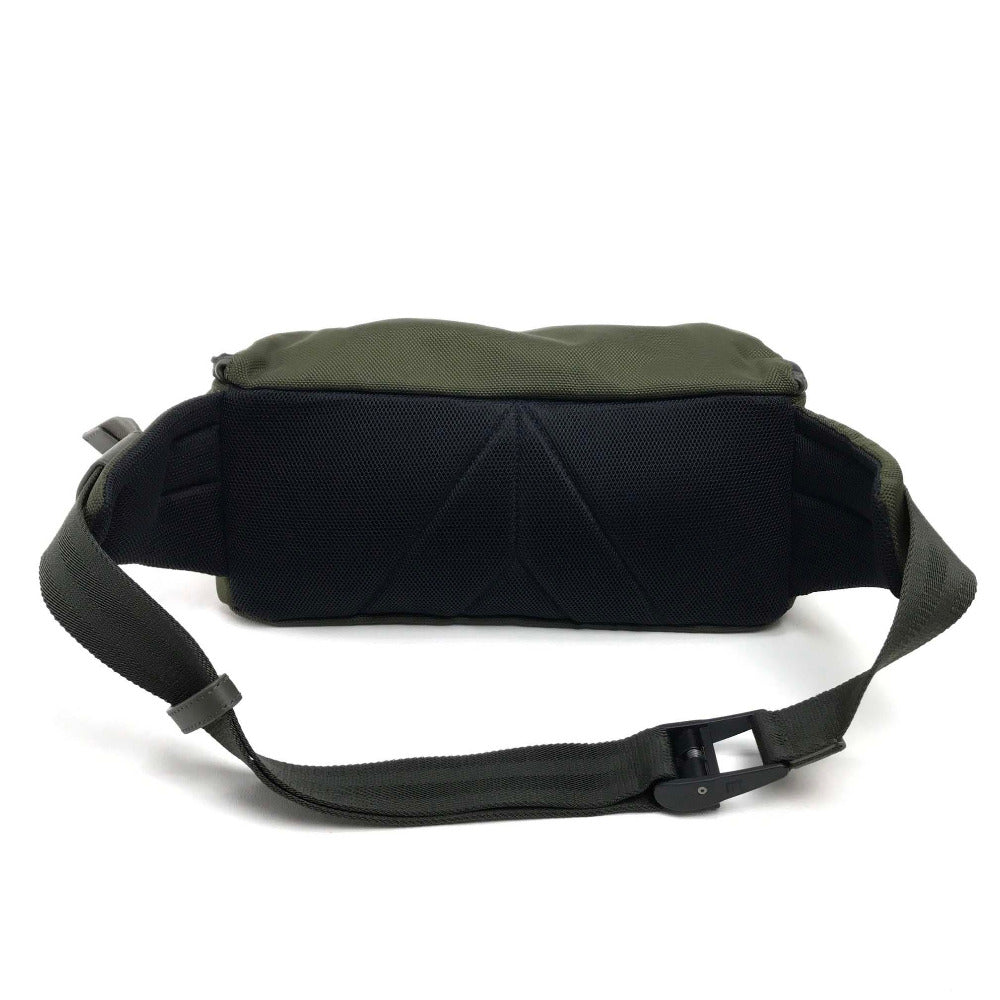 Dunhill 18F3970TR312R 2-Way Backpack/Body Bag, Canvas, Men's, Khaki