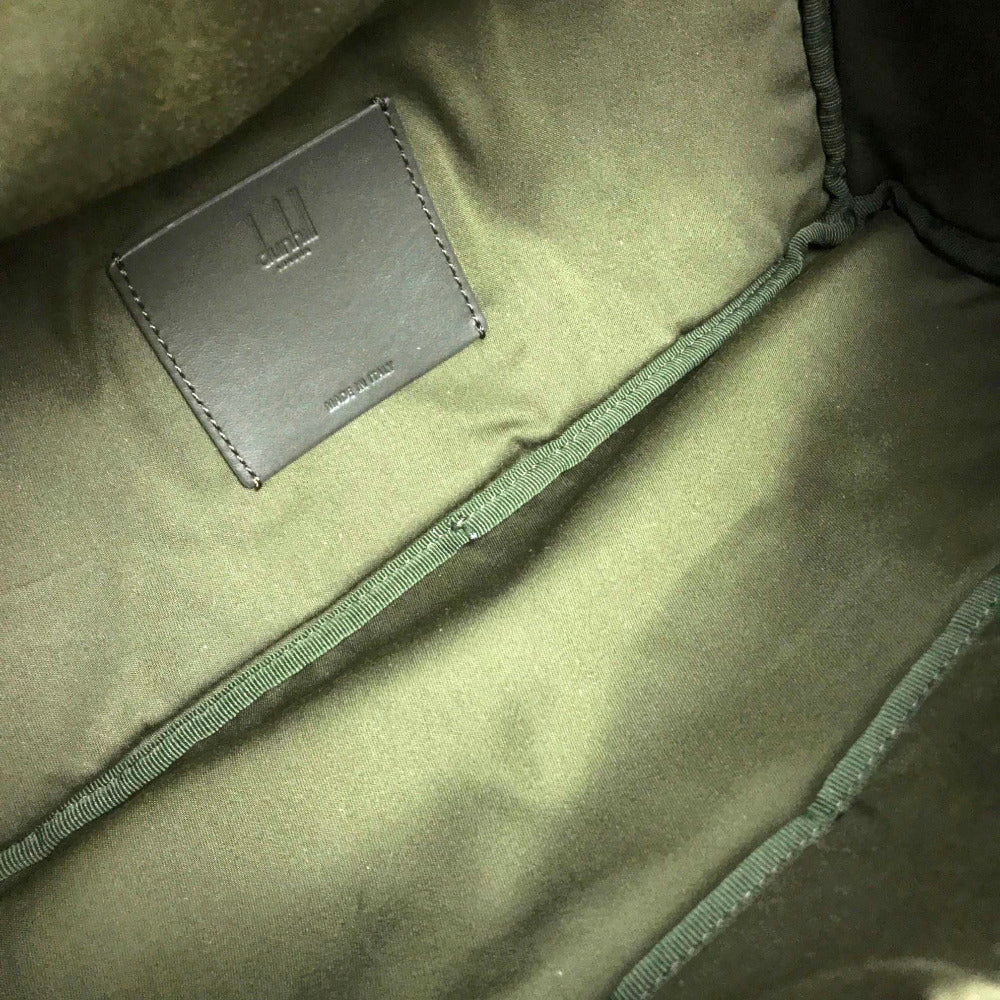 Dunhill 18F3970TR312R 2-Way Backpack/Body Bag, Canvas, Men's, Khaki