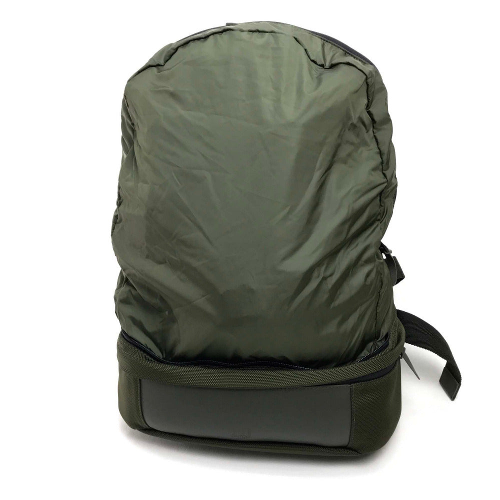Dunhill 18F3970TR312R 2-Way Backpack/Body Bag, Canvas, Men's, Khaki