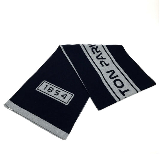 LOUIS VUITTON MP2236 Echarpe Gravity Wool Scarf, Men's, Navy
