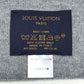 LOUIS VUITTON MP2236 Echarpe Gravity Wool Scarf, Men's, Navy