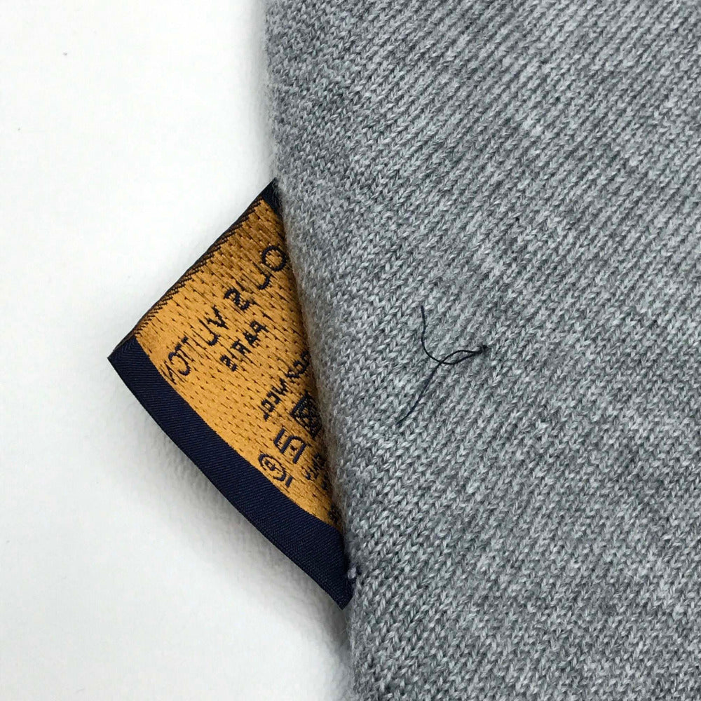 LOUIS VUITTON MP2236 Echarpe Gravity Wool Scarf, Men's, Navy