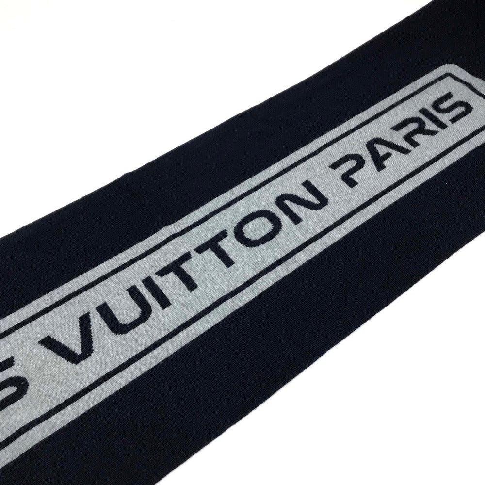 LOUIS VUITTON MP2236 Echarpe Gravity Wool Scarf, Men's, Navy