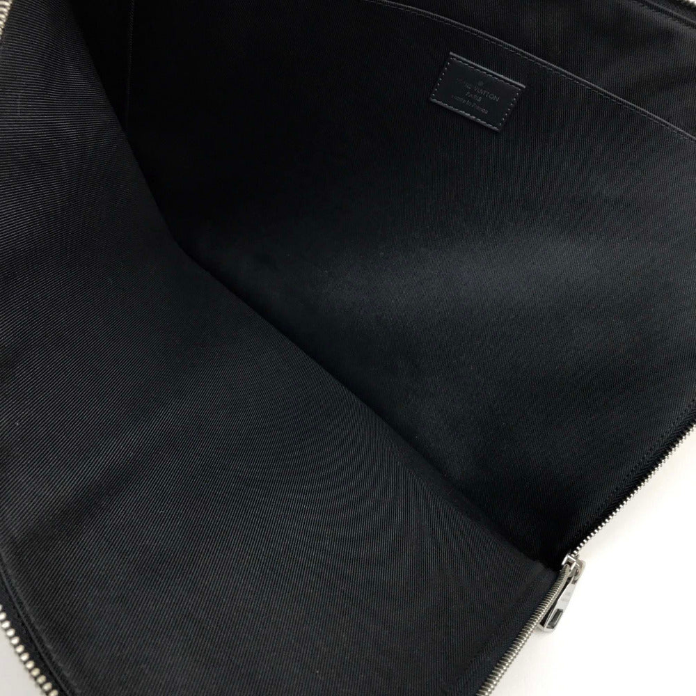 LOUIS VUITTON N63292 ダミエコバルト カモフラージュ ポシェットジュールGM カバン 迷彩 クラッチバッグ ダミエグラフィットキャンバス メンズ マルチカラー