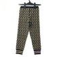 GUCCI 484340 Skull Decorative Pattern Pants, Cotton, Kids, Beige x Black
