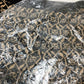 GUCCI 484340 Skull Decorative Pattern Pants, Cotton, Kids, Beige x Black