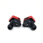 LOUIS VUITTON QAB030 Monogram Horizon Wireless Bluetooth Earphones (2019) in Stainless Steel, Red