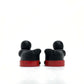 LOUIS VUITTON QAB030 Monogram Horizon Wireless Bluetooth Earphones (2019) in Stainless Steel, Red