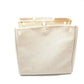 HERMES 2-Way Handbag, Air Bag MM, Shoulder Bag, Toile Officier Leather, Women's, Brown, Brown and Natural