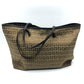FENDI FF logo Zucca print Zucchino shoulder tote bag in canvas/leather, women's, beige, beige and brown.