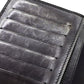Berluti Calligraphy Ebene Long Wallet, Leather Accessory, Long Wallet, Bifold Wallet, Men's, Purple, Dark Purple x Black