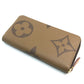 LOUIS VUITTON M67687 モノグラムジャイアント ジッピーウォレット 長財布 モノグラムリバースキャンバス レディース ブラウン ブラウン