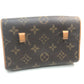 LOUIS VUITTON M51855 モノグラム ポシェット フロランティーヌ カバン ウエストバッグ ウエストバッグ モノグラムキャンバス レディース ブラウン ブラウン