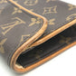 LOUIS VUITTON M51855 モノグラム ポシェット フロランティーヌ カバン ウエストバッグ ウエストバッグ モノグラムキャンバス レディース ブラウン ブラウン