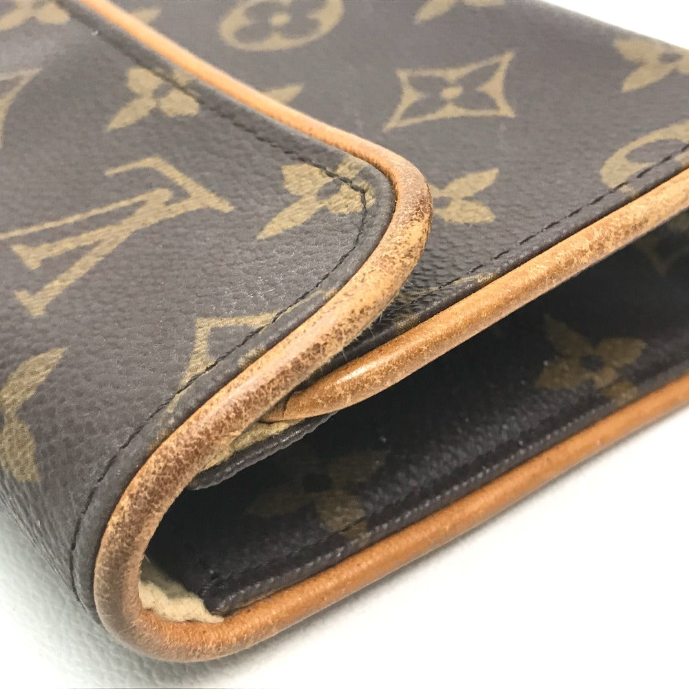 LOUIS VUITTON M51855 モノグラム ポシェット フロランティーヌ カバン ウエストバッグ ウエストバッグ モノグラムキャンバス レディース ブラウン ブラウン